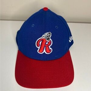 New Era Blue and Red Hat with Logo